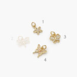 Dije Chapa de Oro Insectos Zirconia