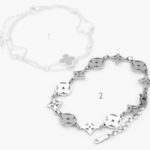 Pulso Acero Inoxidable Flores 0361