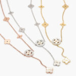 Collar Acero Inoxidable Flores 422