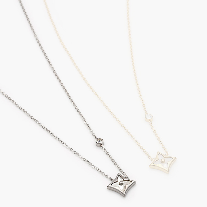 AD0431-1 Collar Acero Inoxidable Flores 431 - Image 1