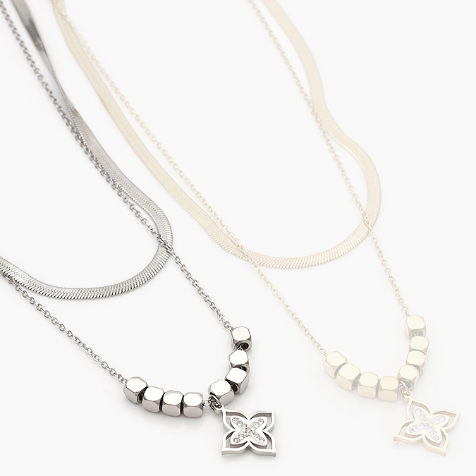 ADL0394-1 Layer Acero Inoxidable Flores Zirconia 394 - Image 1