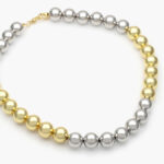 Choker Chapa de oro Bicolor 549