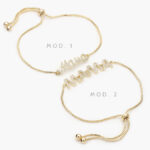 Pulso Chapa de Oro Mamá Zirconias 496