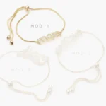 Pulsera Chapa de Oro Mom Corazón 497