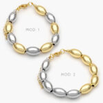 Pulso Chapa de oro Bicolor 503