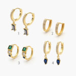 Arracadas Ale Met Zirconias 0133