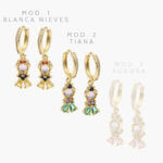 Hoops Chapa de Oro Princesas 787