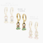 Hoops Chapa de Oro Princesas 787