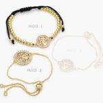 Pulso Chapa de Oro Árbol de la Vida 758