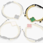 Pulso Chapa de Oro Flor Esmalte 755