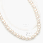 Collar Chapa de oro Perlas 552