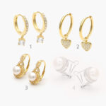 Arracadas Plata .925/Ale Met Rodizados 0116