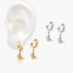 Hoops Acero Inoxidable Mariposas 152