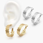 Arracadas Acero Inoxidable 156