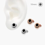 Broqueles Acero Inoxidable Números Romanos 31