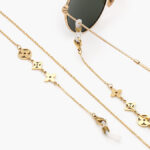 Correa para lentes Acero Inoxidable Flores 0003