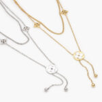 Layer Acero Inoxidable Flor Esmalte 399