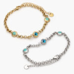 Pulso Acero Inoxidable Trébol 4 hojas 373