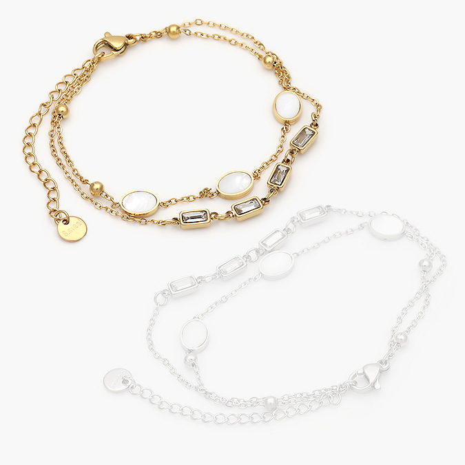 AP0392-1 Pulso Acero Inoxidable Madre Perla 392 - Image 1