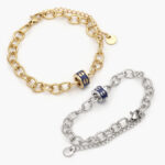 Pulso Acero Inoxidable Barril Esmalte 398