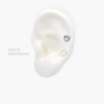 Piercing Acero Inoxidable Corazón 0199