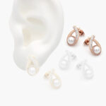 Broqueles Acero Inoxidable Perla 36