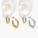 Aretes Acero Inoxidable 86