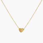 Collar Acero Inoxidable Corazón 27