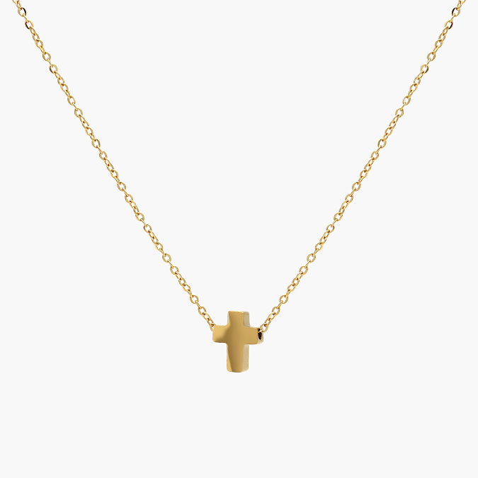 ADN-29-O Collar Acero Inoxidable Cruz 29 - Image 1