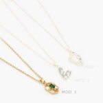 Collar Chapa de Oro Madre Perla 0433