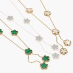 Collar Acero Inoxidable Flor Esmalte/Madre Perla 472