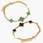 Pulso Acero Inoxidable Flores 498