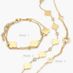 Pulso Acero Inoxidable Flores 515