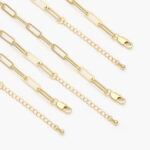 Cadena Chapa de Oro Chunky para Dijes 105 - Imagen 2