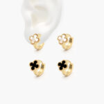 Huggies Acero Inoxidable Flor Madre Perla 256