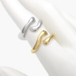 Anillo Acero Inoxidable Abrazo 0372