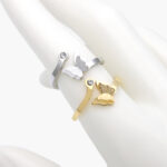 Anillo Acero Inoxidable Mariposa 0379