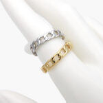 Anillo Acero Inoxidable Eslabones 0385