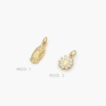 Mini Dijes Chapa de Oro Grupo 7 Virgen - Modelo 1