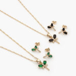 Set Chapa de oro Libélula 5777