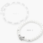 Pulso Acero Inoxidable Perlas Moño 539