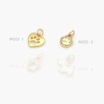 Mini Dijes Chapa de Oro Grupo 2 Perro Huella - Modelo 4