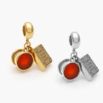 Dije Acero Inoxidable Taza y Libro 505