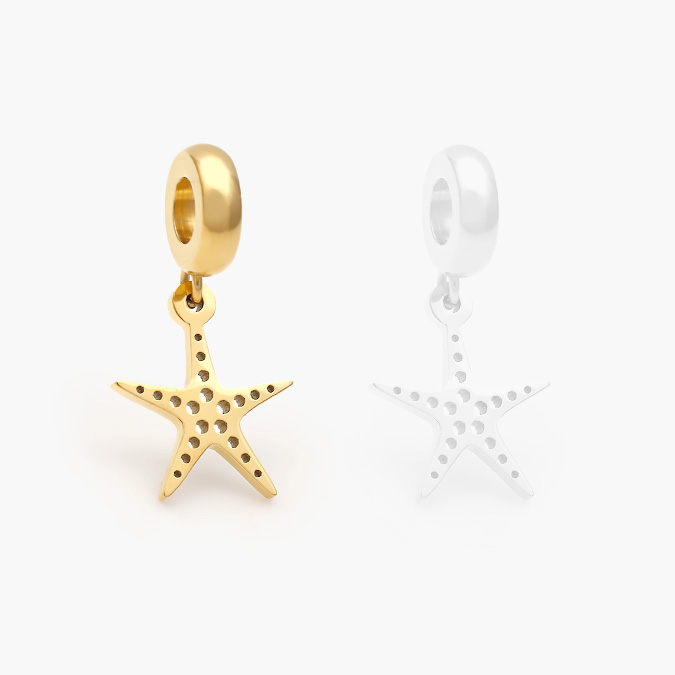 ACH0516-1 Dije Acero Inoxidable Estrella de Mar 516 - Image 1