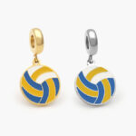 Dije Acero Inoxidable Balón Voleibol 524