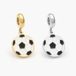 Dije Acero Inoxidable Balón Esmalte 529