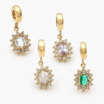 Dije Acero Inoxidable Zirconia 571