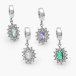 Dije Acero Inoxidable Zirconia 572