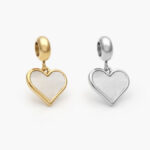 Dije Acero Inoxidable Corazón Esmalte 575