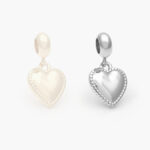 Dije Acero Inoxidable Corazón Liso 576